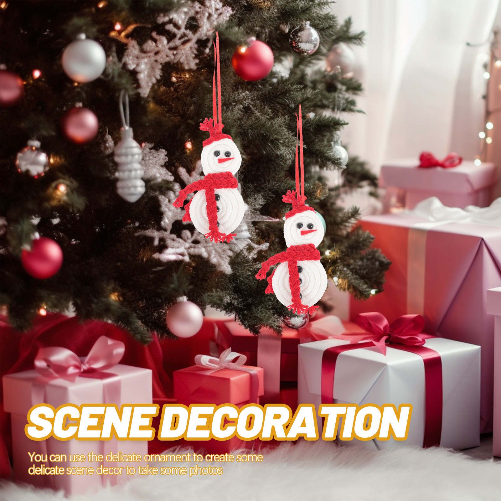 Small Snowman Ornament Christm - مراجعة Home Office Layout وسعره