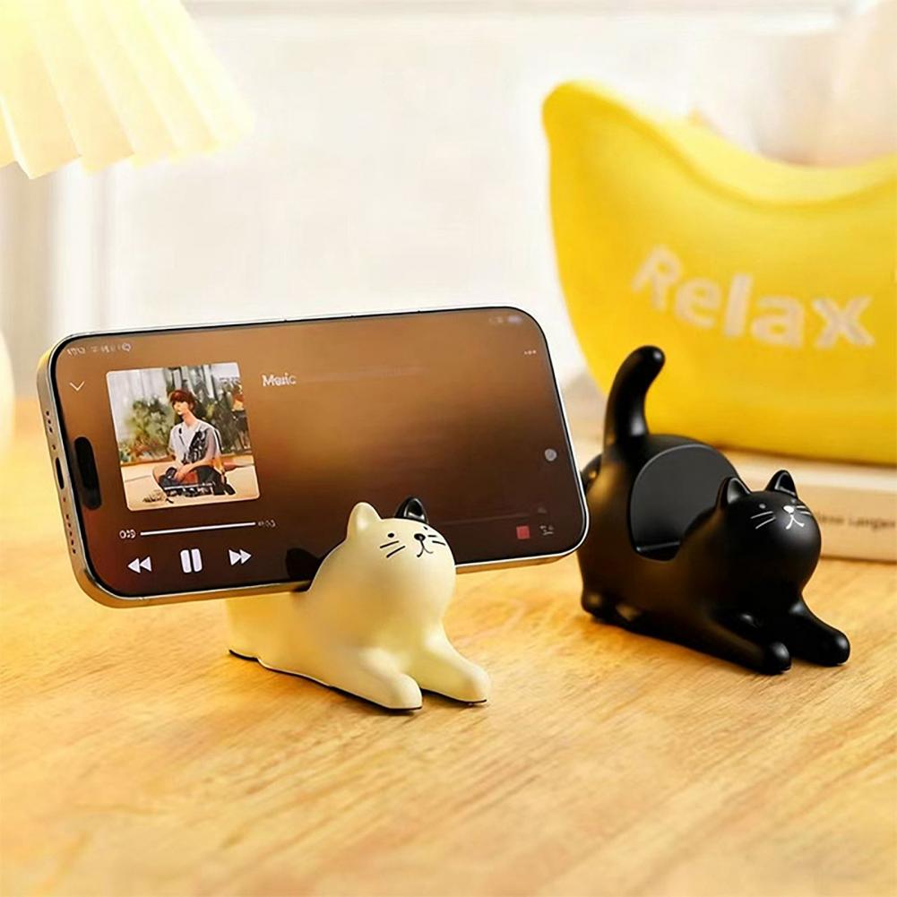 Weighted Phone Stand Cute Cat  - مراجعة Home Office With View وسعره
