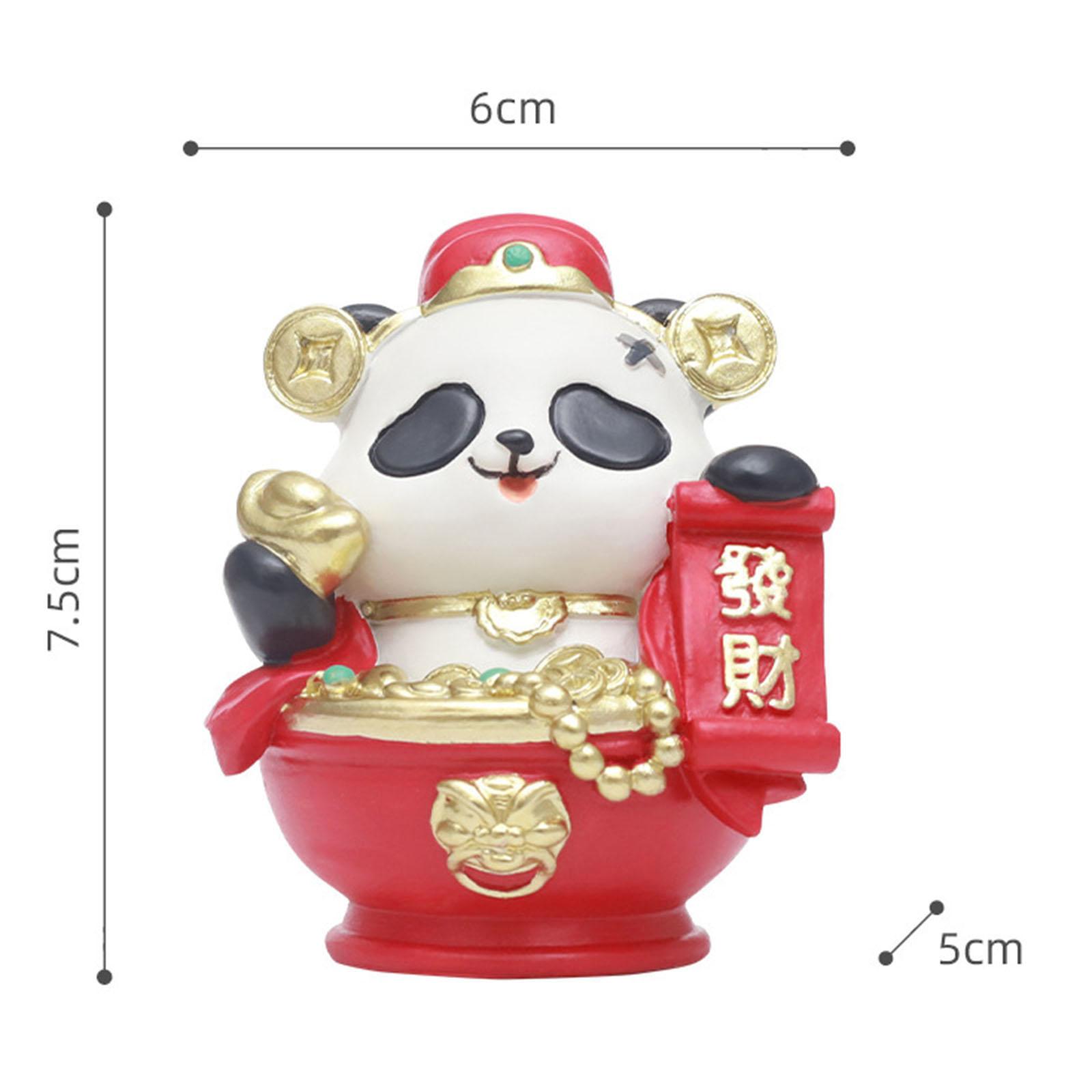 Adorable Panda Figurine Table  - مراجعة Home Office 2024 وسعره