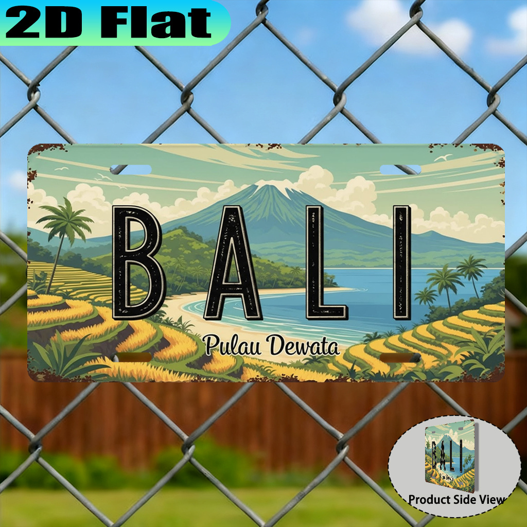 Bali Pulau Dewata License Plat - مراجعة Home Office Bali وسعره