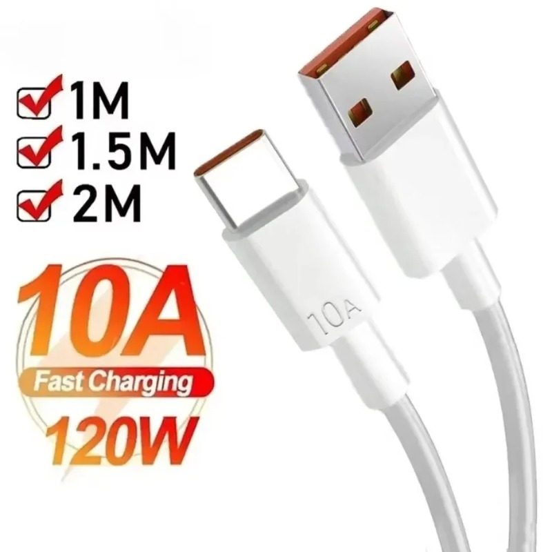 1M 1.5M 2M 10A 120W USB to Typ - مراجعة Home Office Vivo وسعره