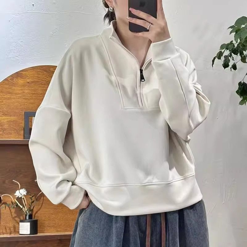 Autumn Winter Half Zipper Wome - مراجعة Home Office 2024 وسعره