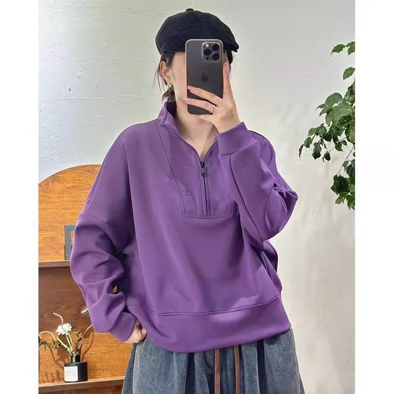 Autumn Winter Half Zipper Wome - مراجعة Home Office 2024 وسعره
