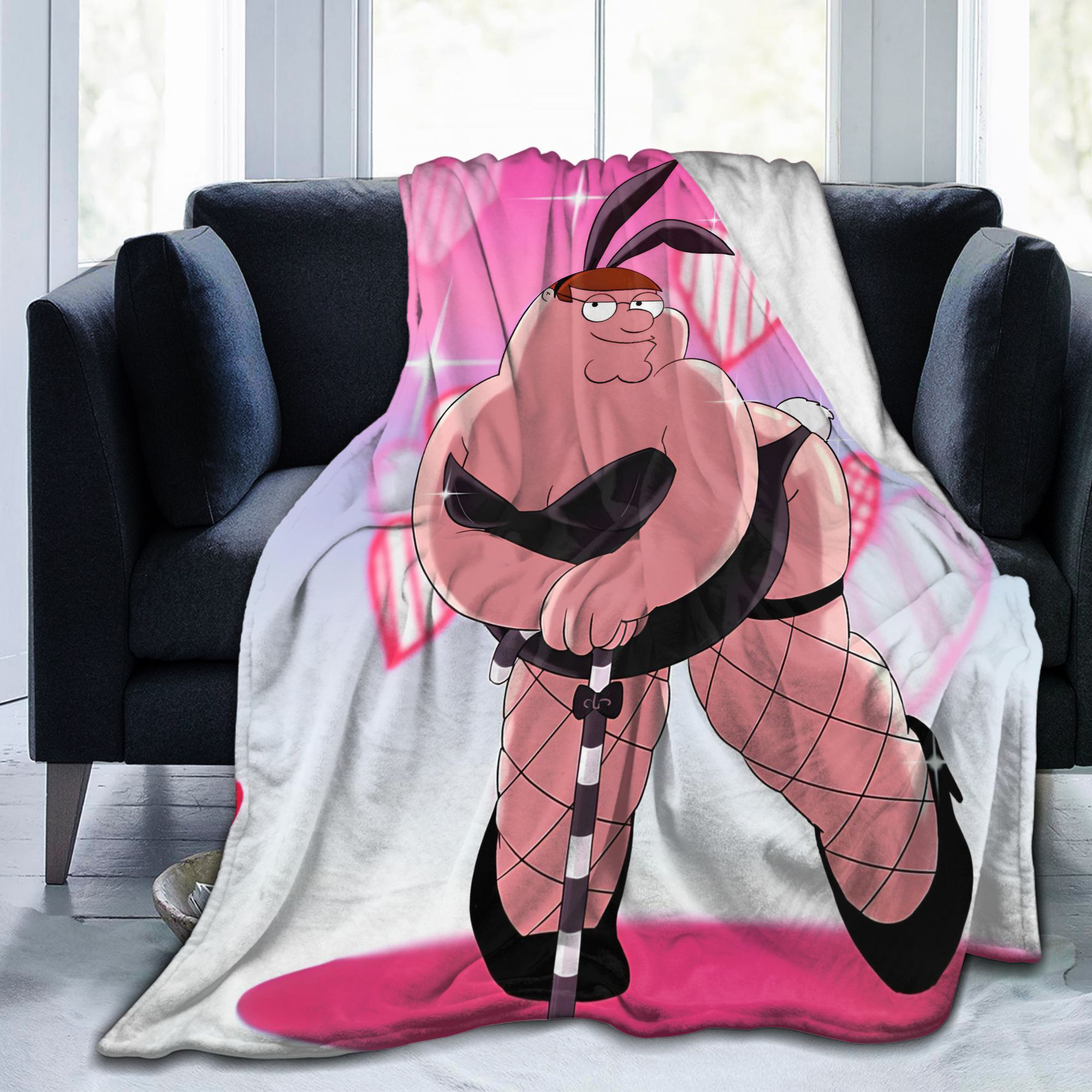 Peter Griffin Plush Blanket So - مراجعة Home Office Icon وسعره