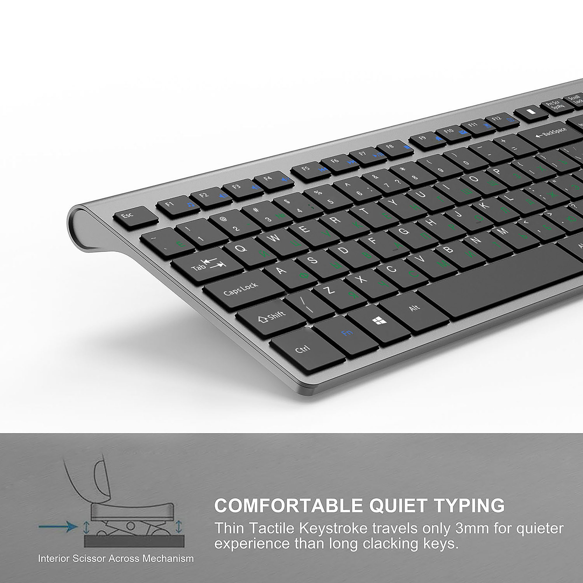 2.4G Rechargeable Wireless Key - مراجعة Home Office Layout وسعره