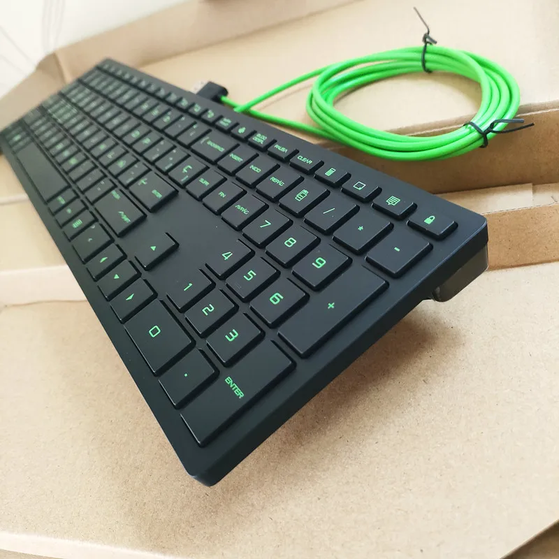 Spanish layout USB wired keybo - مراجعة Home Office Layout وسعره