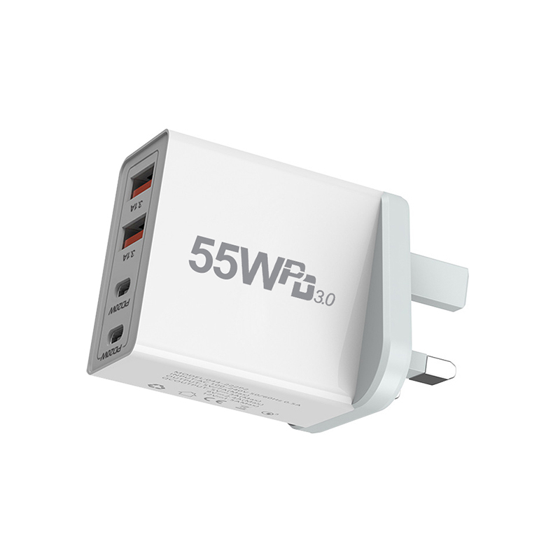 QC3.0 PD Quick charger 55W fas - مراجعة Home Office Vivo وسعره