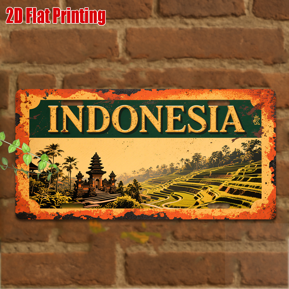 Indonesia Bali Landscape Tin S - مراجعة Home Office Bali وسعره