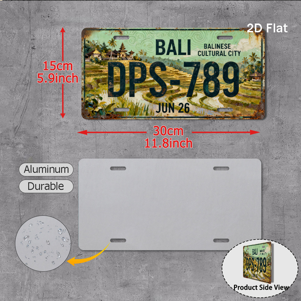 AL Sign - Vintage Durable Meta - مراجعة Home Office Bali وسعره