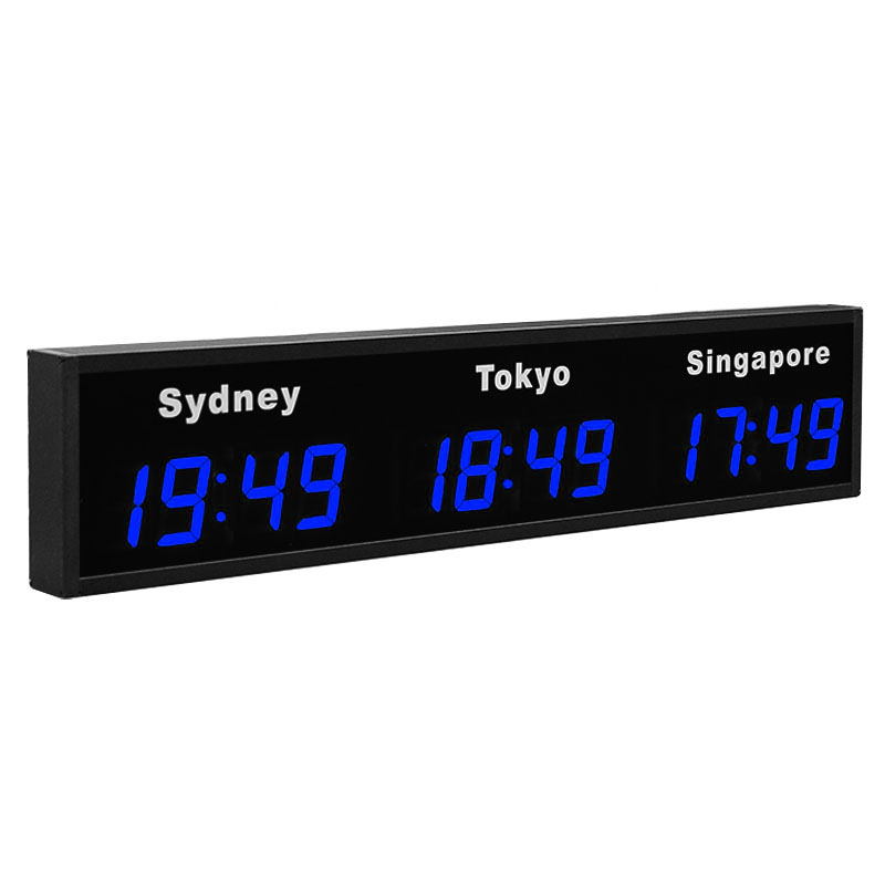 CP034 Digital World Wall Clock - مراجعة Home Office Updates وسعره