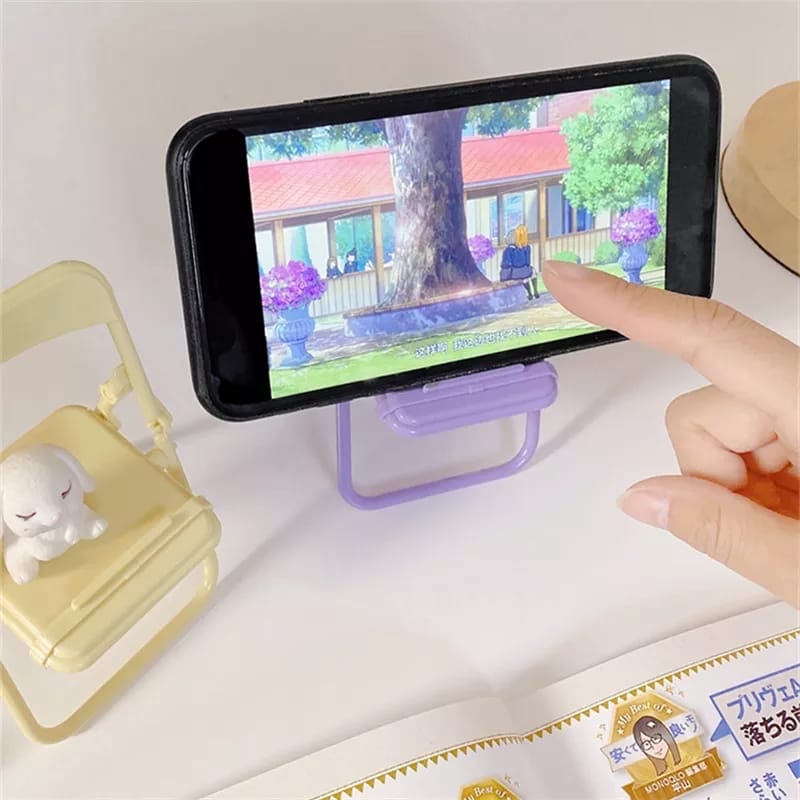 Cute Chair Phone Holder Stand  - مراجعة Home Office Design وسعره