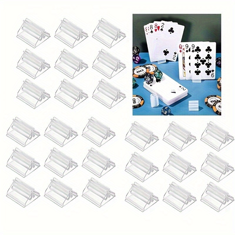 15 transparent acrylic card di - مراجعة Home Office Layout وسعره
