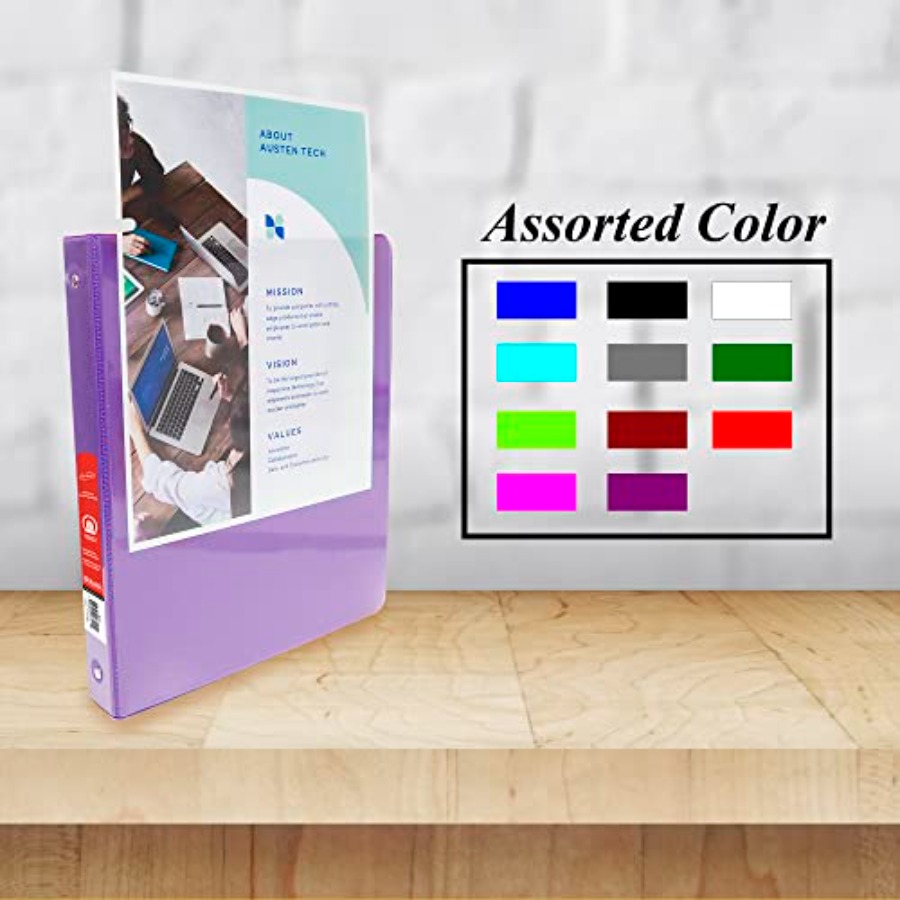 1/2 in 3-Ring View Binder, 2 P - مراجعة Home Office With View وسعره
