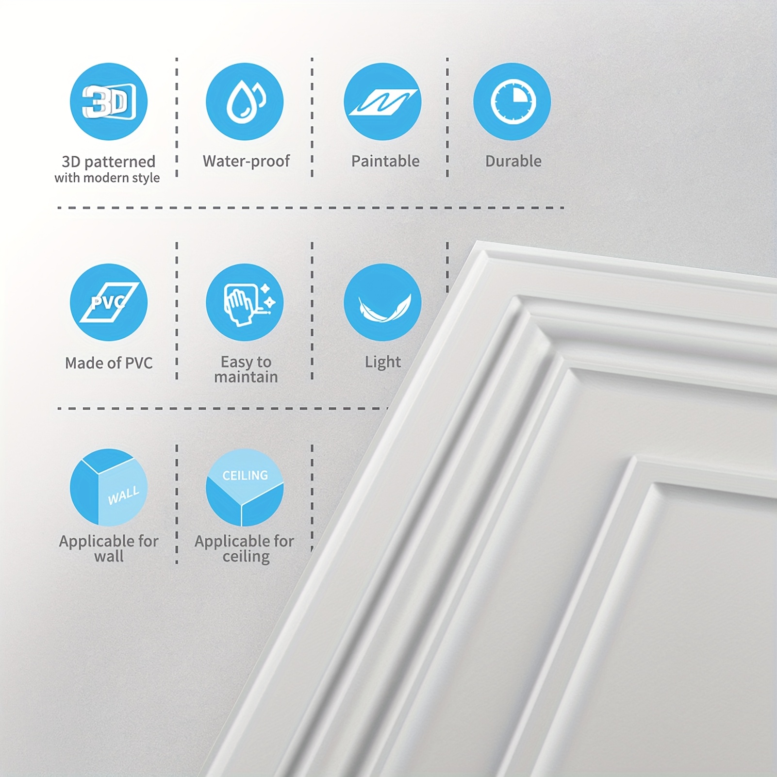 PVC 3D Drop Ceiling Tiles & Wa - مراجعة Home Office Design وسعره