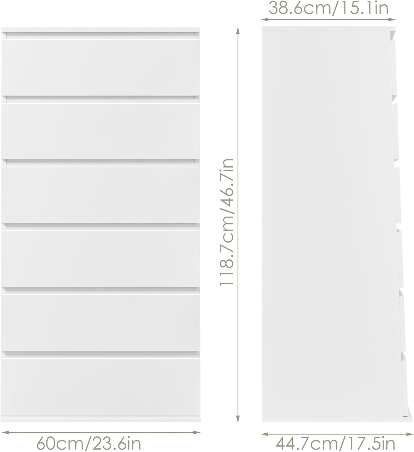 Modern Tall White Wooden Dress - مراجعة Home Office Design وسعره