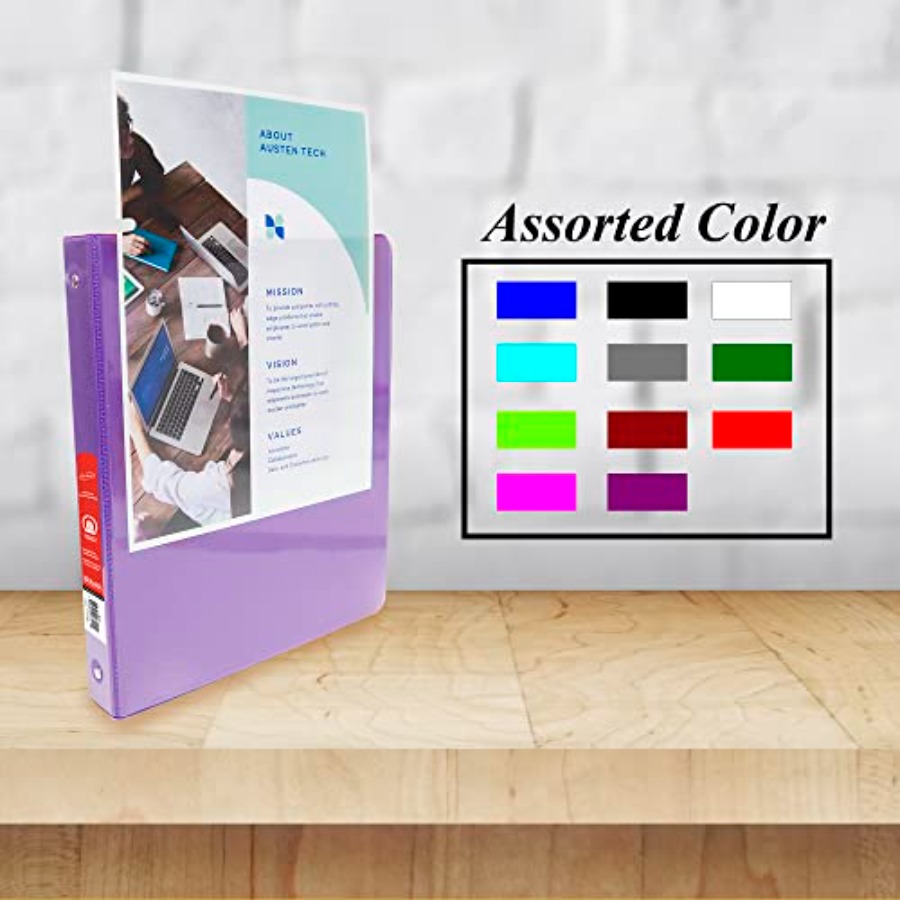 1/2 in 3-Ring View Binder, 2 P - مراجعة Home Office With View وسعره