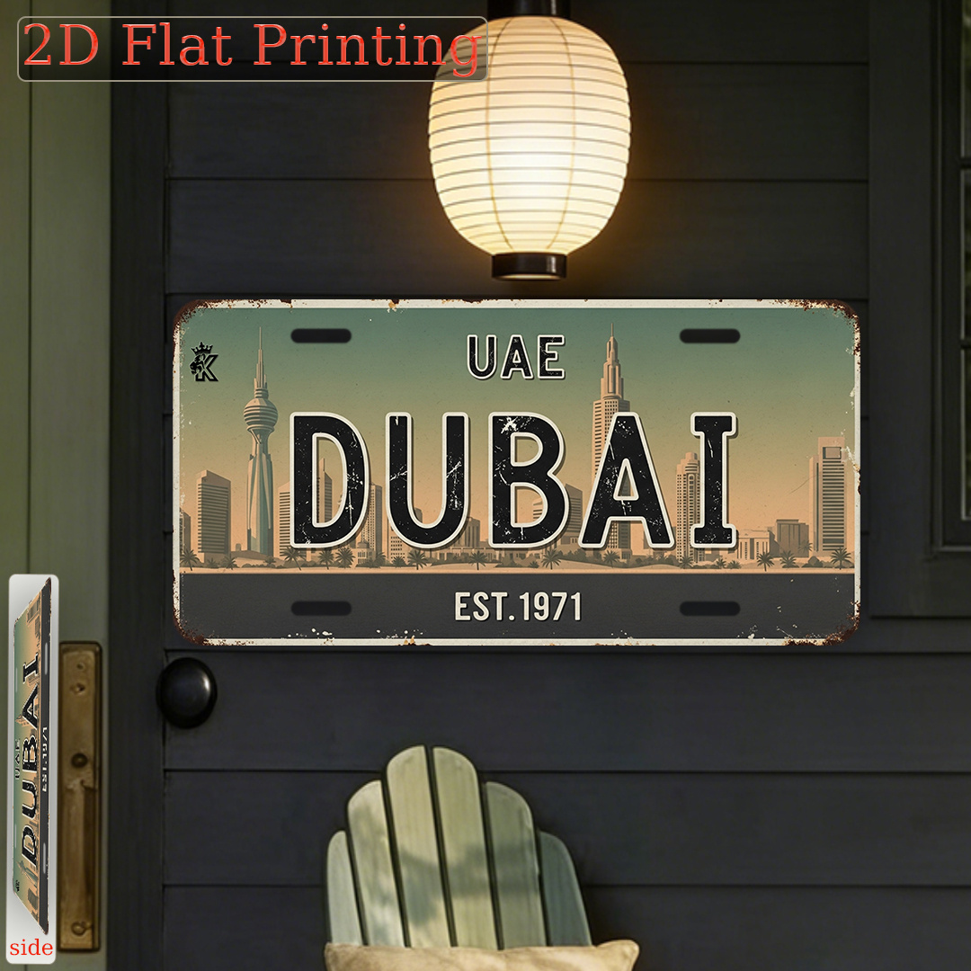 Dubai UAE EST.1971 License Pla - مراجعة Home Office Dubai وسعره