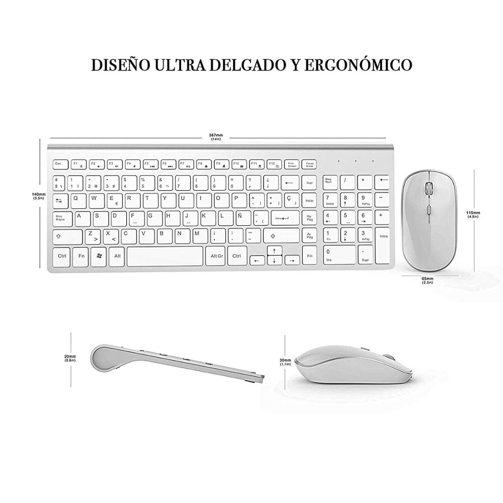 Wireless Keyboard and Mouse，Er - مراجعة Home Office Layout وسعره