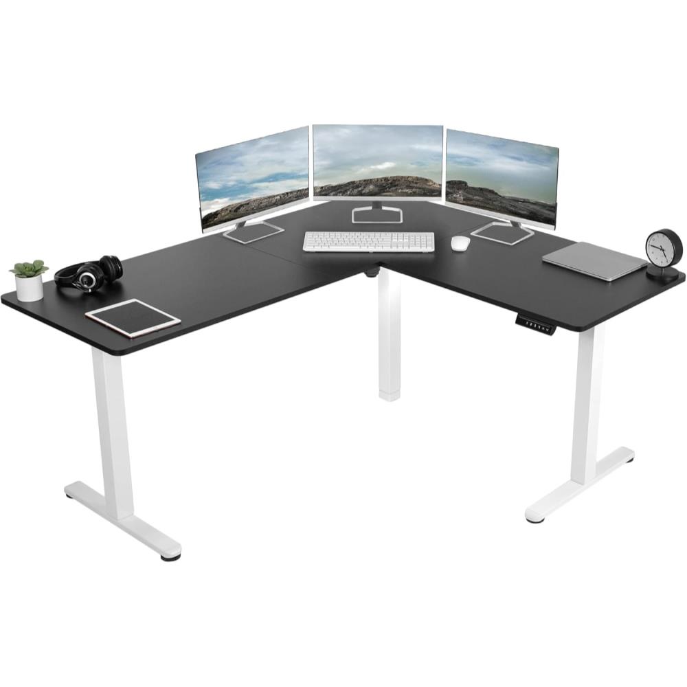 VIVO Corner Standing Desk, 63  - مراجعة Home Office Vivo وسعره