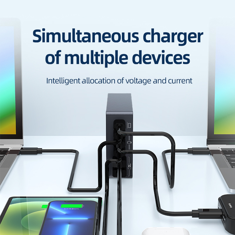 990W GaN Desktop Charger 6-Por - مراجعة Home Office Vivo وسعره