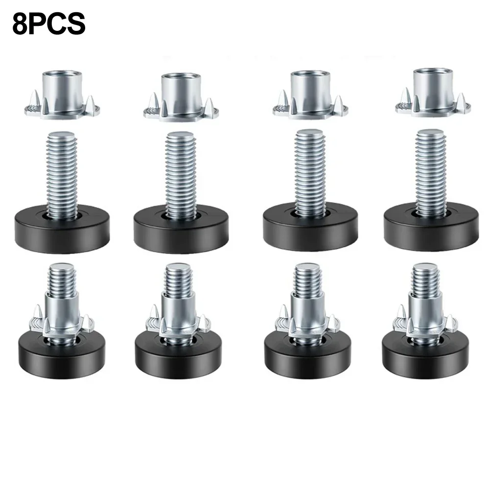 8PCS Adjustable Furniture Leve - مراجعة Home Office With Sofa وسعره