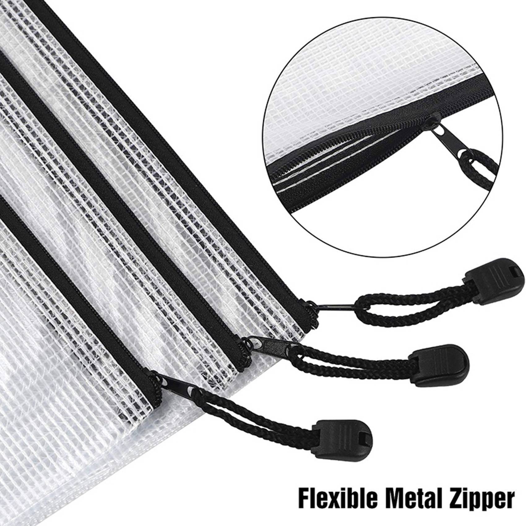 36Pcs Mesh Zipper Pouch Docume - مراجعة Home Office Bagas وسعره