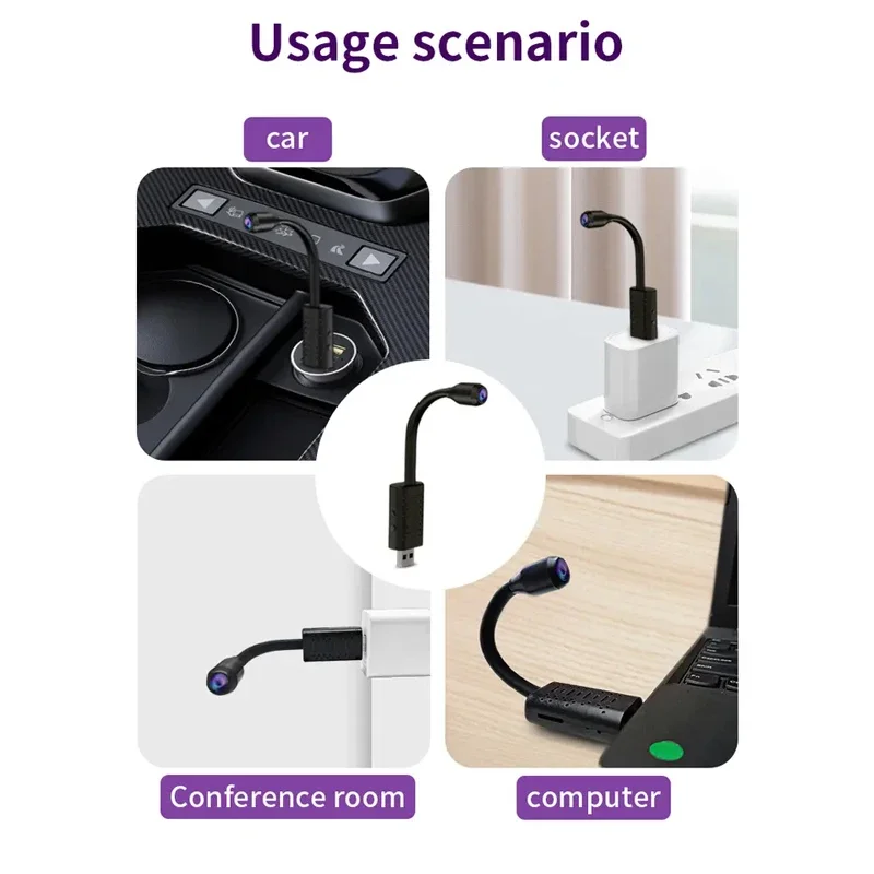 4K Mini USB WiFi Camera Portab - مراجعة Home Office With View وسعره