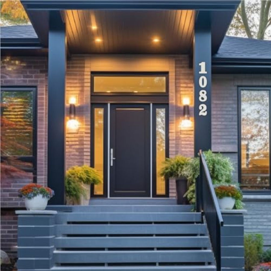 Modern Metal House Address Let - مراجعة Address Home Office وسعره