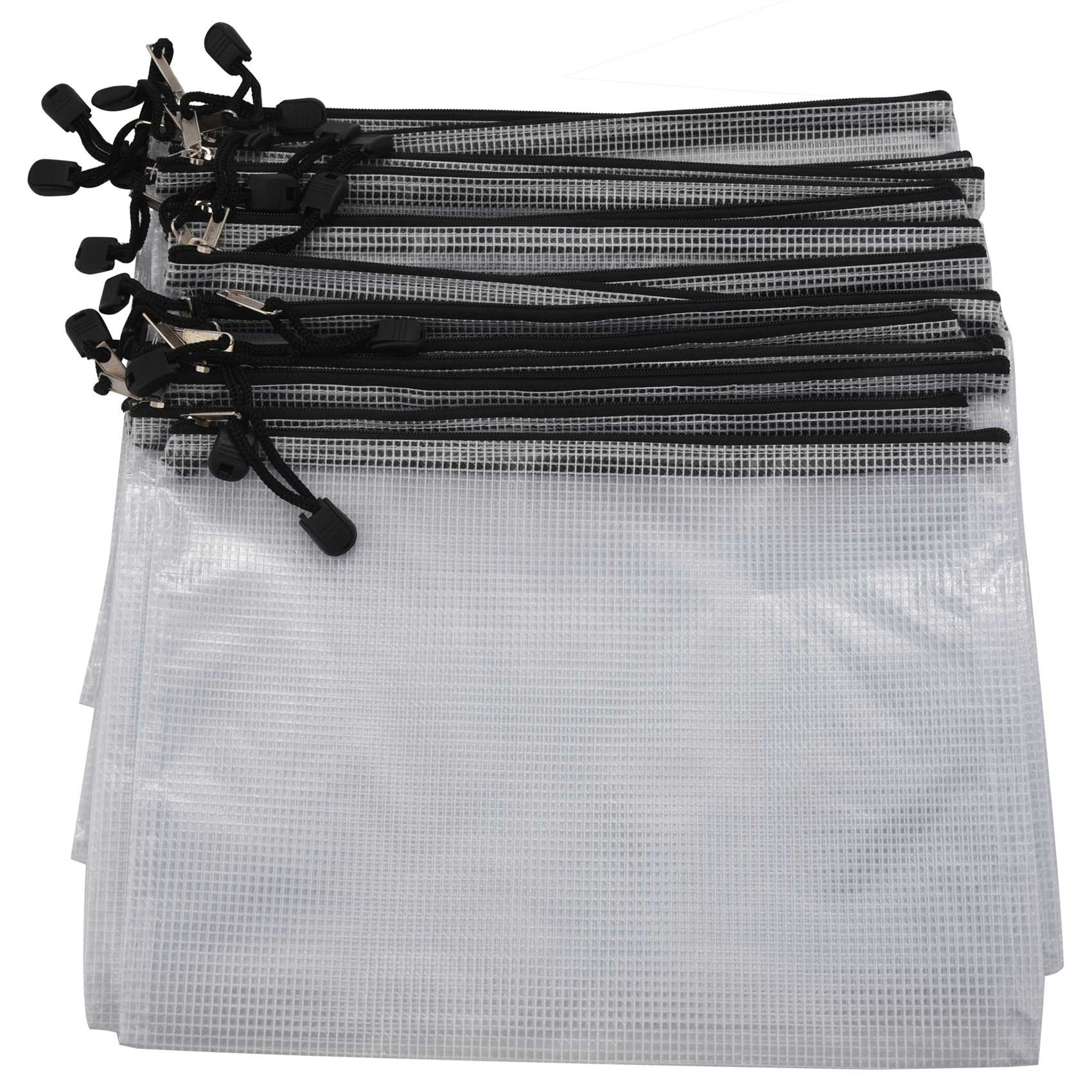 20Pcs B5 Zipper Document Pouch - مراجعة Home Office Bagas وسعره